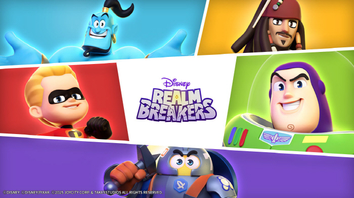 Joy City's mobile strategy game Disney Realm Breakers will launch pre-launch in Korea on the 24th
