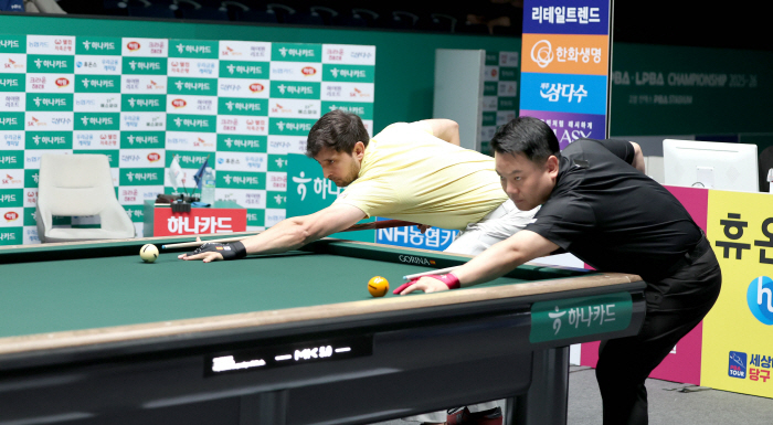 Martinez, who won eight times in total and achieved the Korean Dream through a PBA exceeding 1 billion in cumulative prize money, is satisfied with his good performance