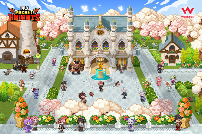 New neglected mu Pocket Knights reveals in-game character design using mu IP