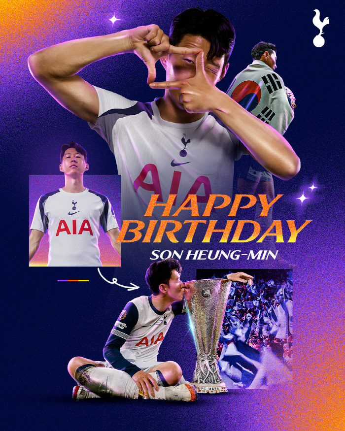  Captain  Legend praise! Tottenham who celebrated Son Heung-min's birthday → 202526 season will also be with him. Chances are high that he will stay