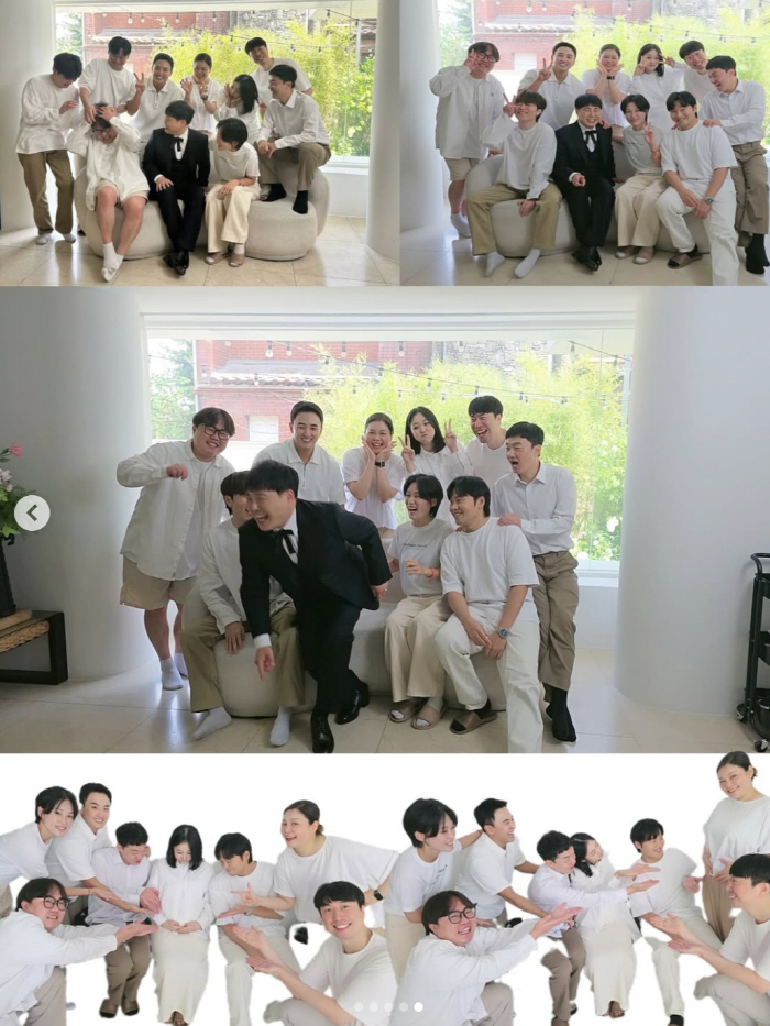 Park Bo-mi is pregnant with her son for 2 years..A fun day for wedding photoshoot with a daughter in her stomach