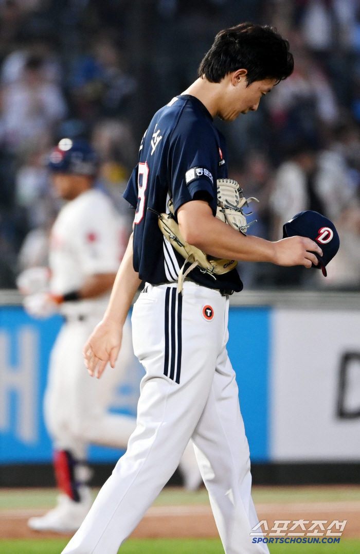  Choi Minseok allowed a two-run shot