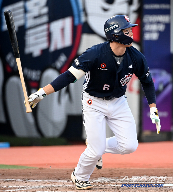  Oh Myung-jin, first RBI triple bang!