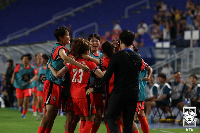 Jang Seul-ki's equalizer → Ji So-yeon 95 minutes Wonder Theater's goal, South Korea, Yao Wei, 1 goal, 1 assist, 22 draw against China (on-site review against China)