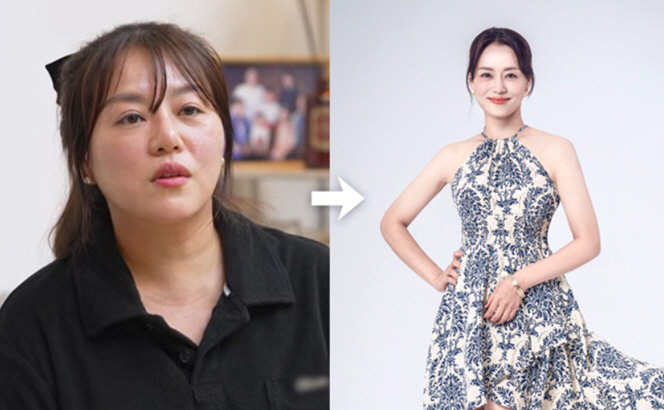 Kang Soo-hee, a former girl group trainee, succeeded in losing 25kg..She transformed from a working mom to an actor