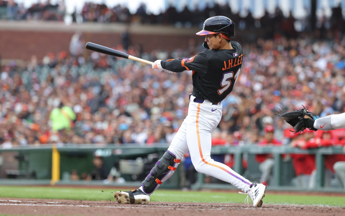 Lee Jung-hoo Explodes Multi-Hit! Hard Hit but Completely Rising, Hitting 0.320SF Bailey's End-Homerun in July for 4 consecutive wins