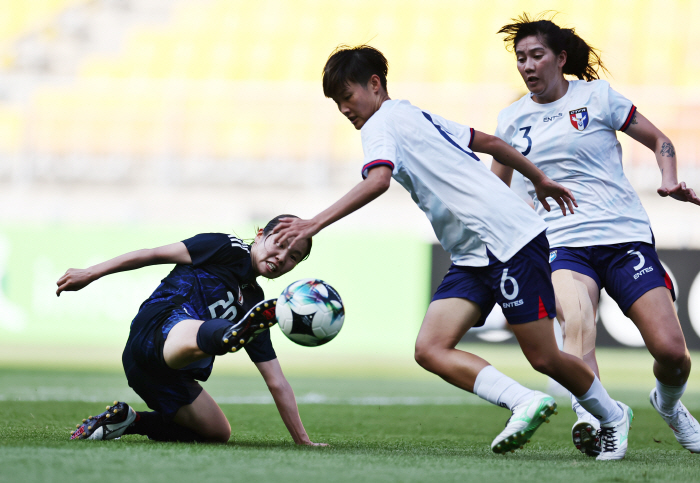  Japan, the strongest candidate to beat the hot weather, won 40 against Taiwan