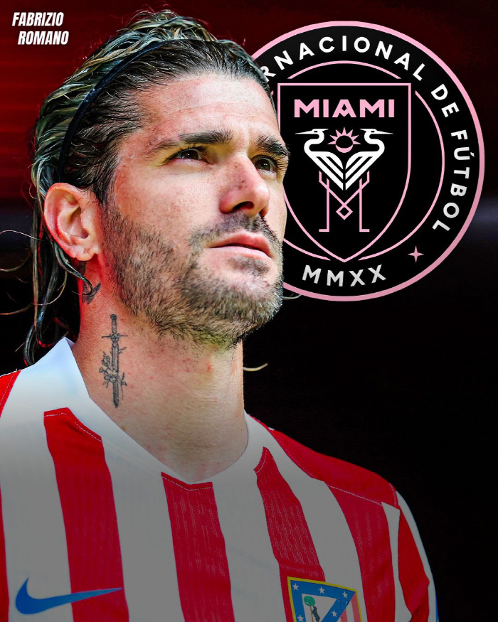Once, the escort goes to Miami to protect De Paul and Messi…a transfer agreement is imminent