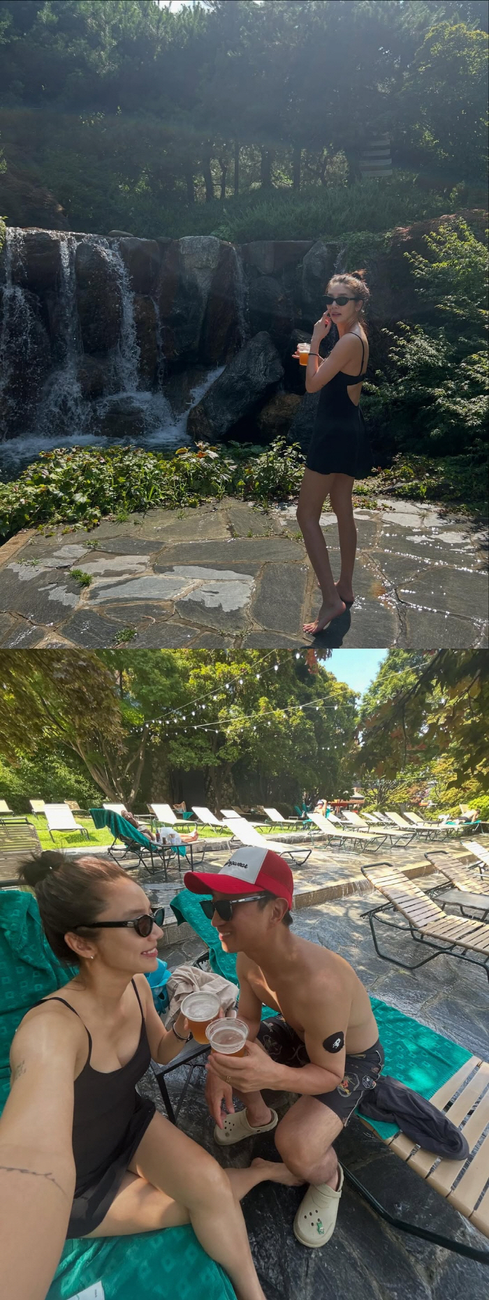 Son Dambi, you lost 10kg and you got a swimsuit..Model-like figure three months after giving birth