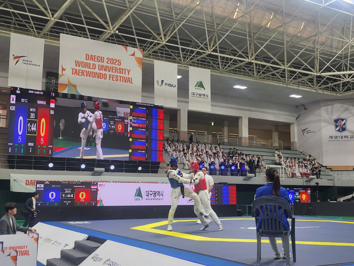 World Youth University Taekwondo Festival 2025 Daegu World University ended its four-day long journey successfully