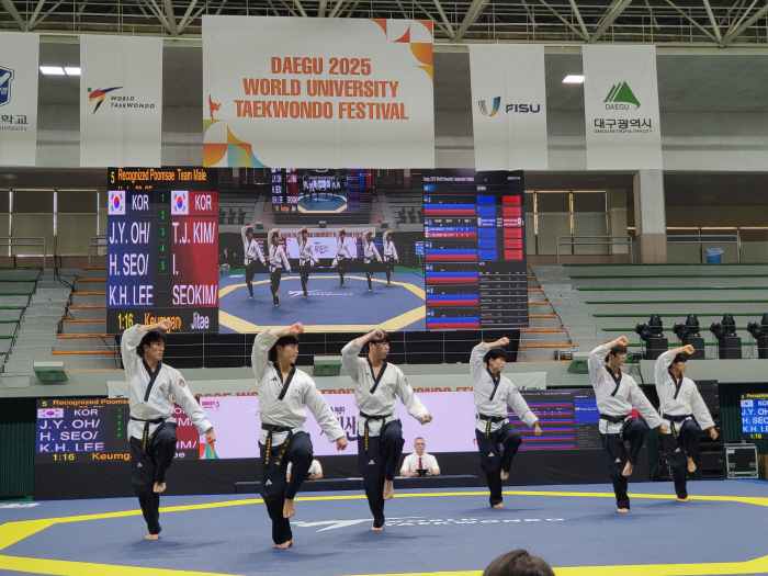 World Youth University Taekwondo Festival 2025 Daegu World University ended its four-day long journey successfully