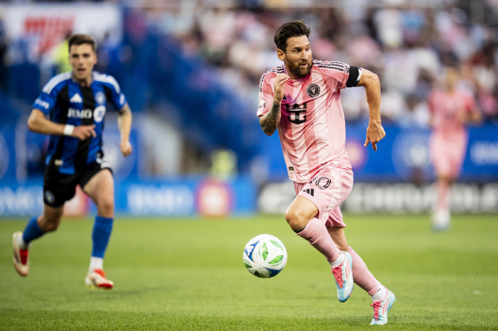 As expected, GOAT Messi is the first human to score a multi-goal in a row of 100 goals  MLS 4G in a new history