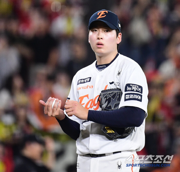 He beat the reason for joining the No. 1 overall team. The eagle squad is 190cm left-hander, has won two games of the season, and now uses the winning team pitcher (Daejeon site)