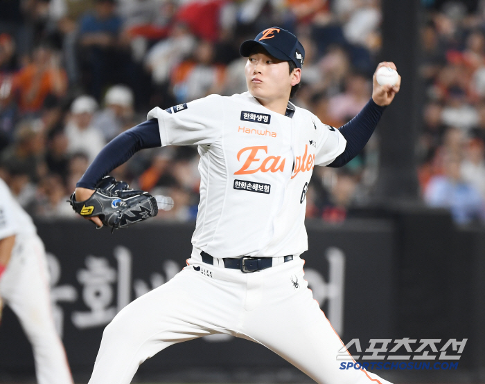 He beat the reason for joining the No. 1 overall team. The eagle squad is 190cm left-hander, has won two games of the season, and now uses the winning team pitcher (Daejeon site)