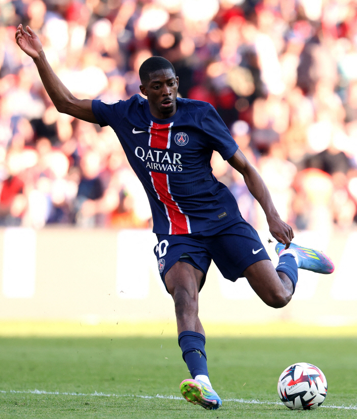 Warshman's heartache Dembele, who spent 220 billion won, surpassed Barcelona's bone marrow in six seasons in just two PSG seasons