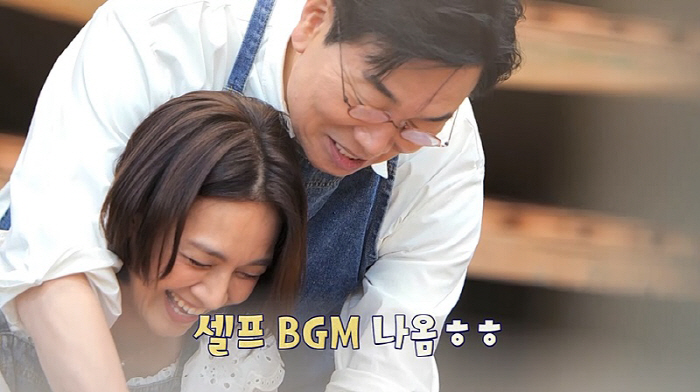 What about Teto and E? Kim Il-woo and Park Sun-young, Love and Soul Back Hug Pose Selection Explosion (Brand Class)