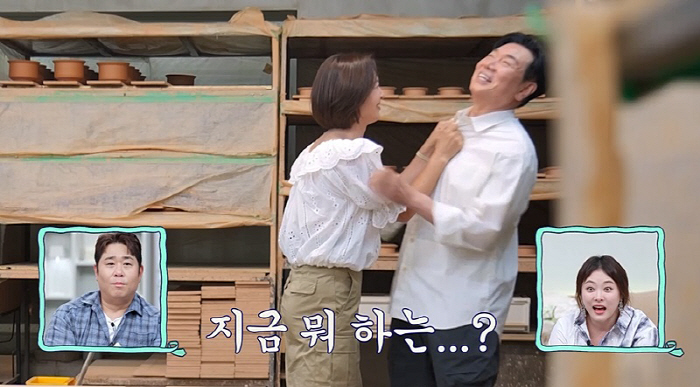 What about Teto and E? Kim Il-woo and Park Sun-young, Love and Soul Back Hug Pose Selection Explosion (Brand Class)