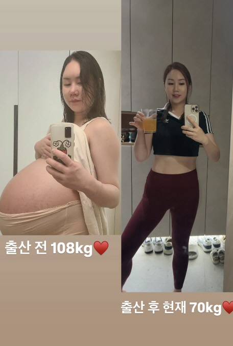 Hwang Shin-young, are you sure you're the triplets? 108kg → 70kg maintenance actor update