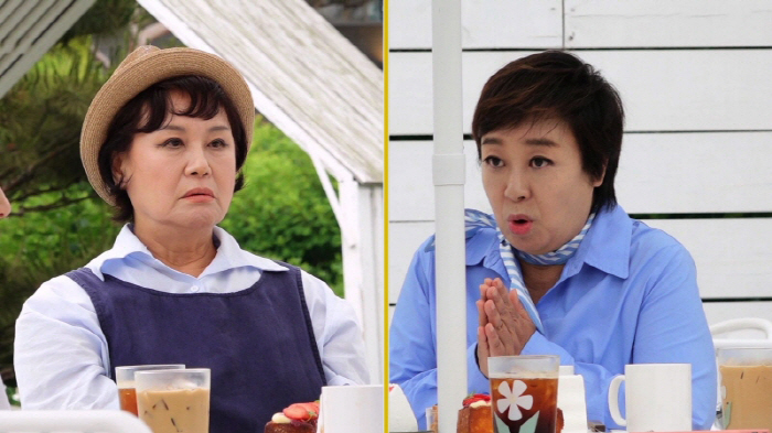 Let's live in discord with Park Won-sook and Hye-eun. It's hard to get off the car