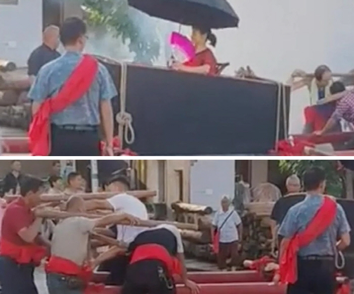 Mom, go into the coffin...I thought it was cheating, but filial piety?