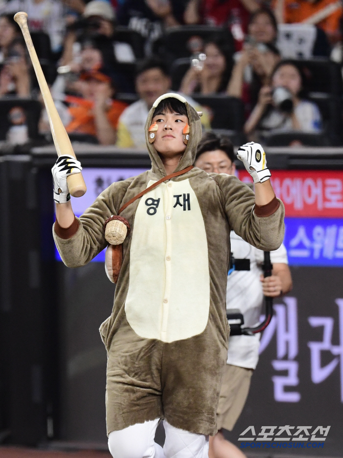 KIA Lee Youngjae transformed into a cute squirrel