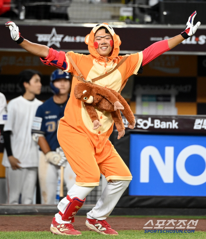 Shame on me for a second! A ceremony march of madness towards 1 million won in prize money → Who was the main character. KIA's Park Jae-hyun won the make-up of a talented monkey and girl group dance