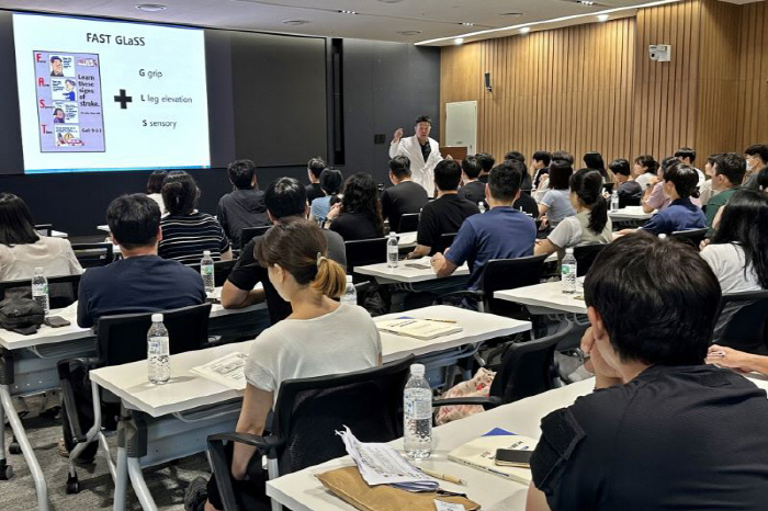 Suncheonhyang University Cheonan Hospital conducts cardiovascular disease education for 119 paramedics...Quick, proper first aid is important