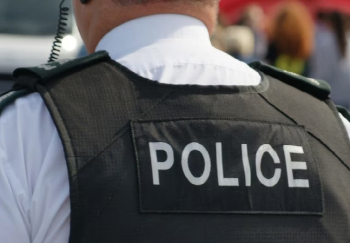 Two cops charged with pepper spray on a naked woman's main area
