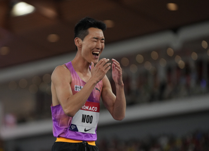 High jump sign Woo Sang-hyuk flies again, winning the Monaco Diamond League for the seventh consecutive time → Season World Leader