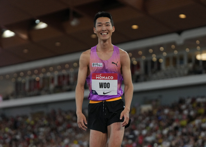 High jump sign Woo Sang-hyuk flies again, winning the Monaco Diamond League for the seventh consecutive time → Season World Leader