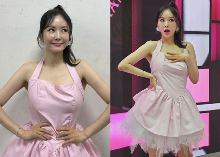 Jang Young-ran succeeded in bold styling mannequin body that revealed chest bones after losing 23kg