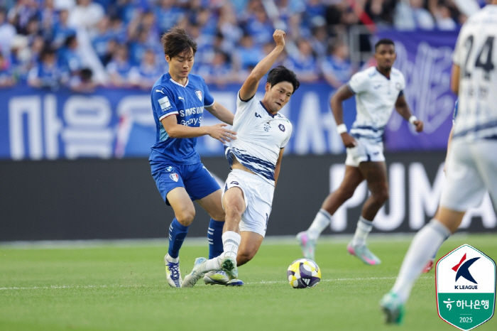  Let's start winning streak! Paulino Wonder's winning goal Suwon won 10 games against Cheongju, North Chungcheong Province, and South Jeolla Province, ranked third, also won 2 consecutive games