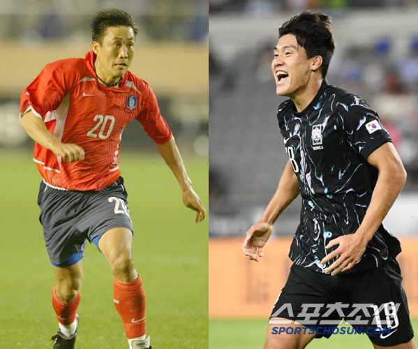 My son, Ho-ho, congratulations on your A-match debut goal and your father's sincere message... It's meaningful and honorable to score