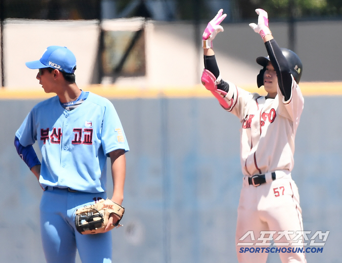  Deoksu High School Choi Su-wan, RBI double