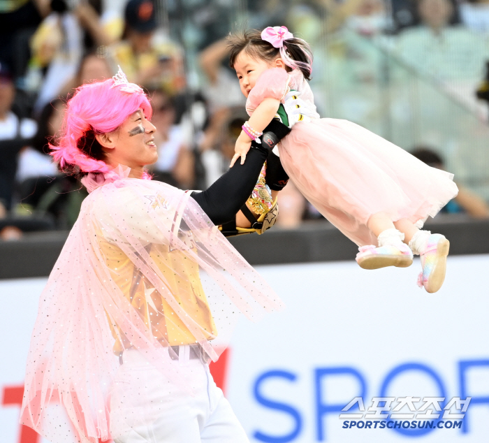  Park Chan-ho's All-Star Game with his cute daughter
