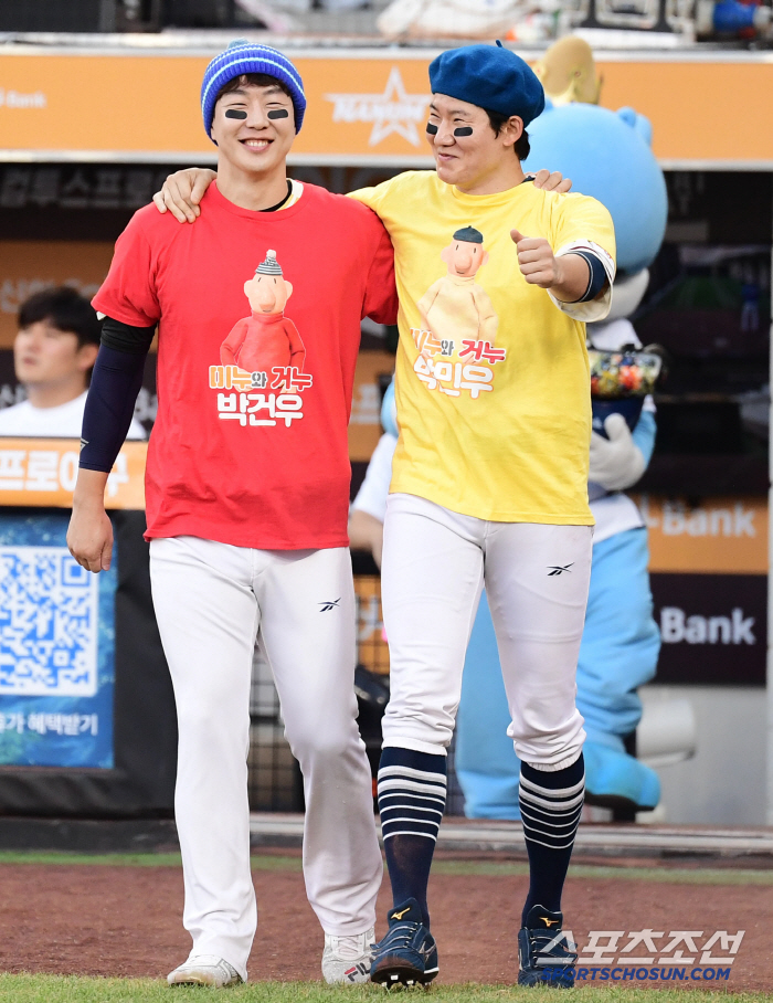  Park Gunwoo, Park Minwoo. Friendly Gunwoo and Minwoo