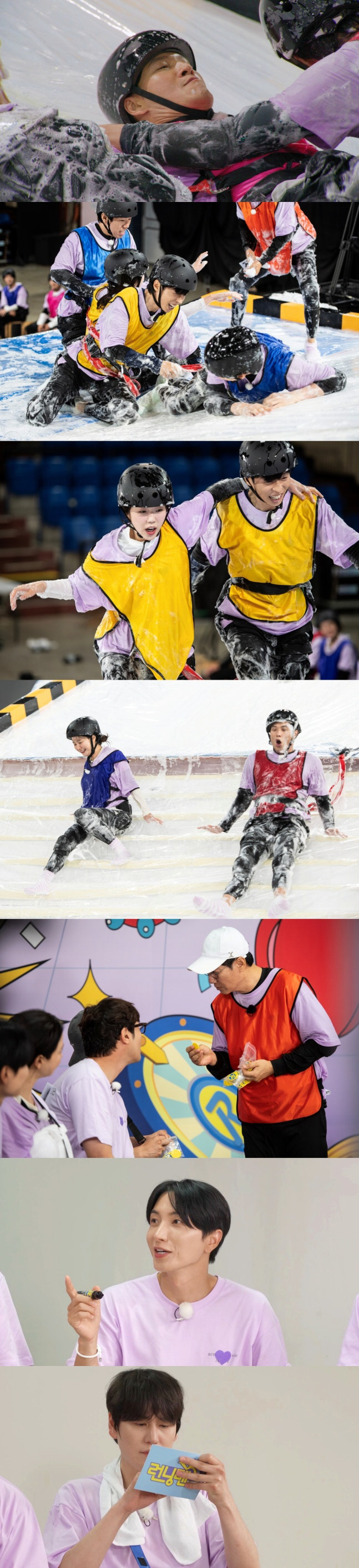 Gold or humiliation...'Running Man' body fight race. Who gave in to Kim Jong Kook?