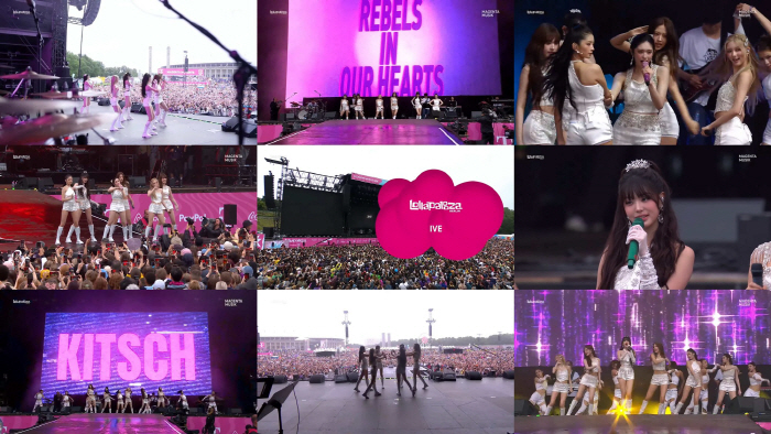 IVE Proves Global Power at Lollapalooza Berlin, Fans Sing Along in Korean