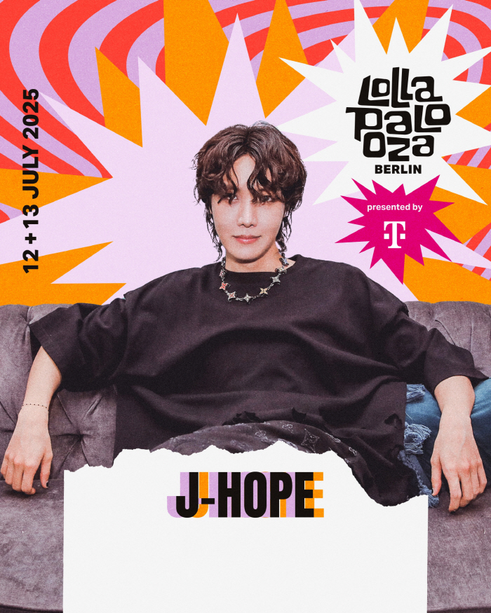 J-Hope to Headline Lollapalooza Berlin for the First Time in 3 Years