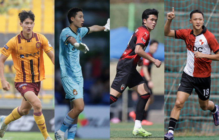 Jun Pro Kim Yun Ho Shin Jun Seo Choi Seo Jun 2025 GROUND. NK League U18&17 Championship, who is notable?