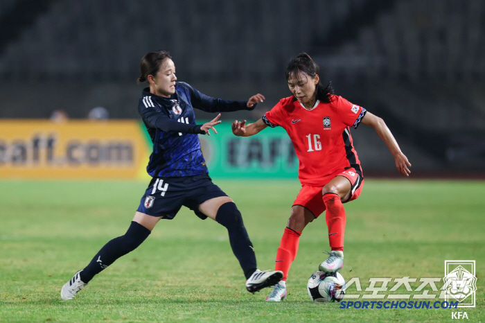 Korea University's youngest on-top Jung Dabin's thrilling equalizer! 1 to 1 draw with Japan!Good fight. 