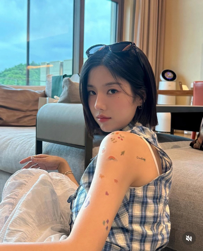 Kwon Eun-bi, the owner of 2.4 billion buildings, tattooed all over her body..The unexpected charm of the goddess Waterbomb