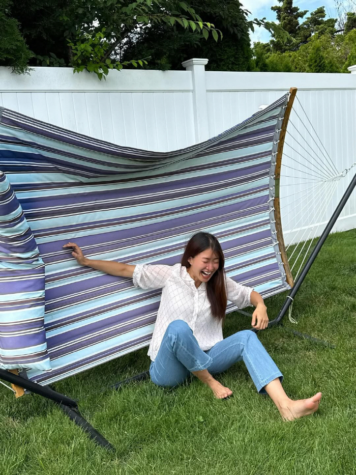 Lee Si-young, after confessing to her second pregnancy, healing next to her family, 7-year-old and cute living in the U.S