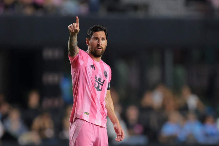 Messi's rival is only Messi, GOAT Messi, and he is also about to record the most consecutive goals in a multi-goal MLS record for five consecutive games