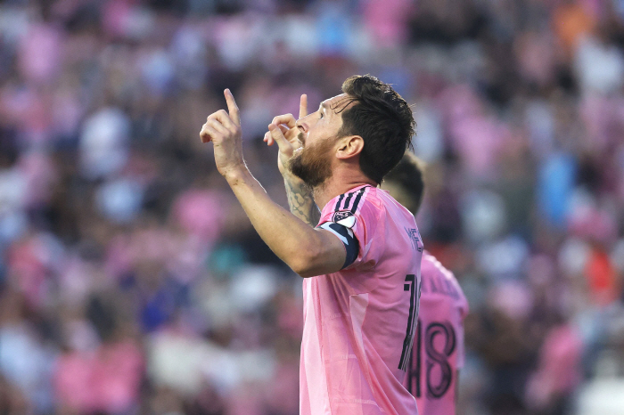 Messi's rival is only Messi, GOAT Messi, and he is also about to record the most consecutive goals in a multi-goal MLS record for five consecutive games
