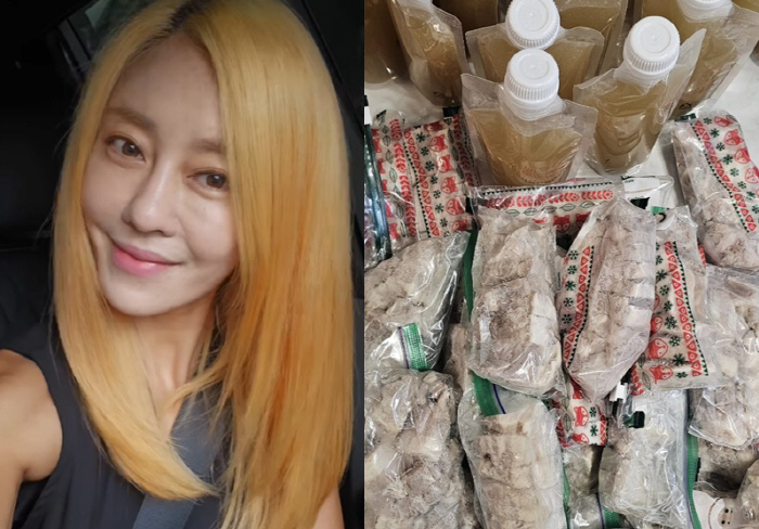 Single mom Lee Ji-hyun's skin is also upset on the day after surgery