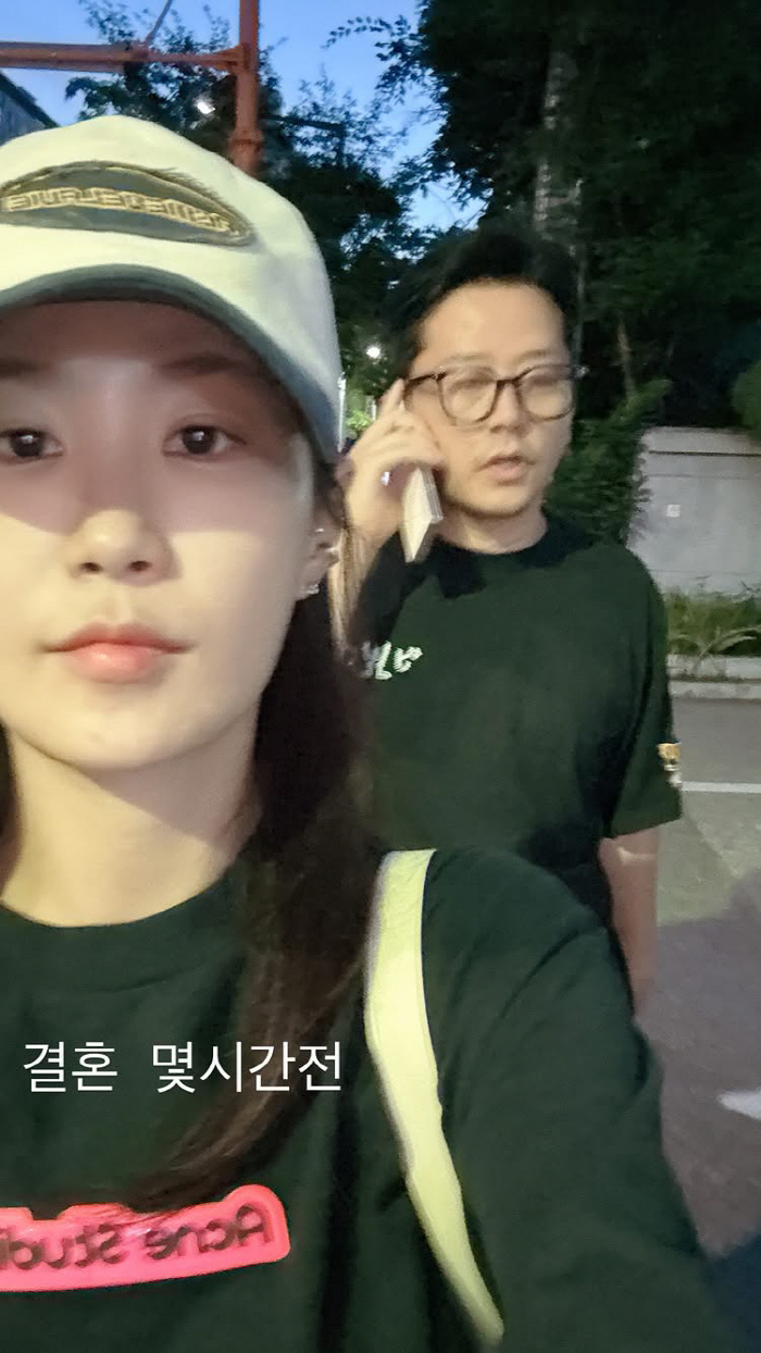 Aren't you already a couple?Kim Jun-ho ♥ Kim Ji-min, even hours before the wedding, normal daily life