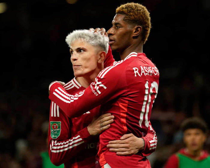 Director Amorim is strong. I understand! I don't even want to meet Rashford  Garnacho. Except for the first-team training right now