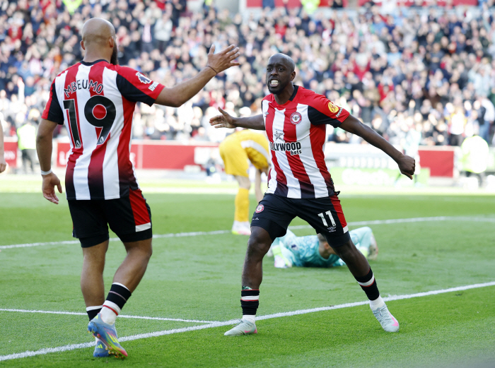 Brentford, only Mbommo and one of the Wives