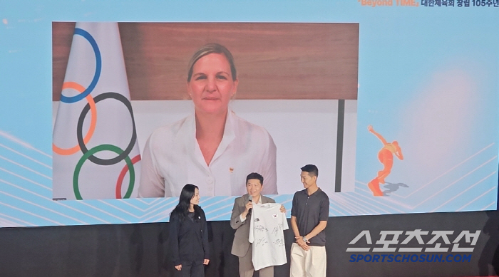 Congratulations on the 105th anniversary of the Korea Sports Council! Celebrating the surprise appearance of IOC Chairman Coventry in real time, Olympian Choi Min-jeong X Woo Sang-hyuk and a heartwarming question-and-answer